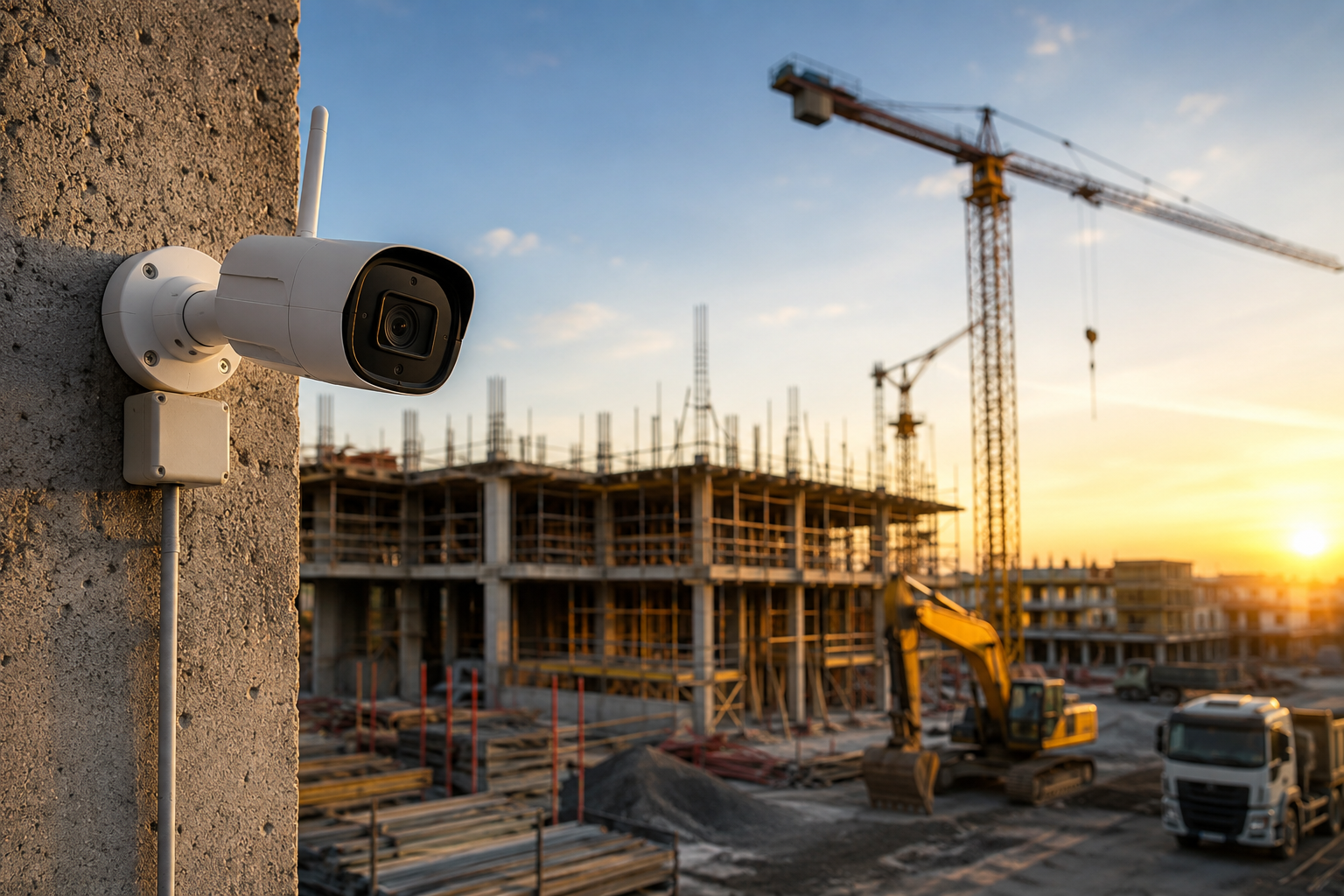 Construction Site CCTV: Protecting Your Project From Day One