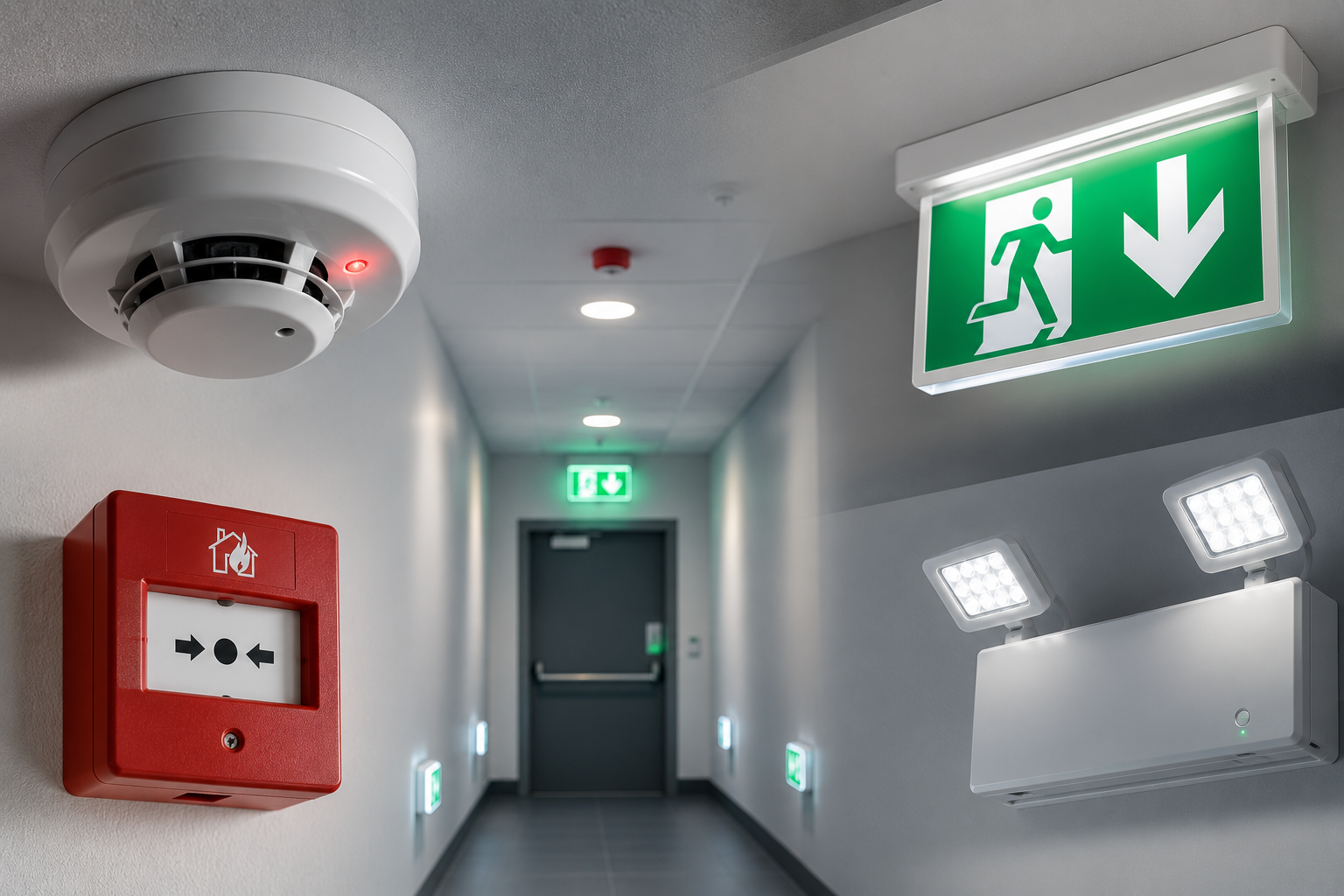 Fire Alarms & Emergency Lighting: Two Systems Every Business Should Take Seriously