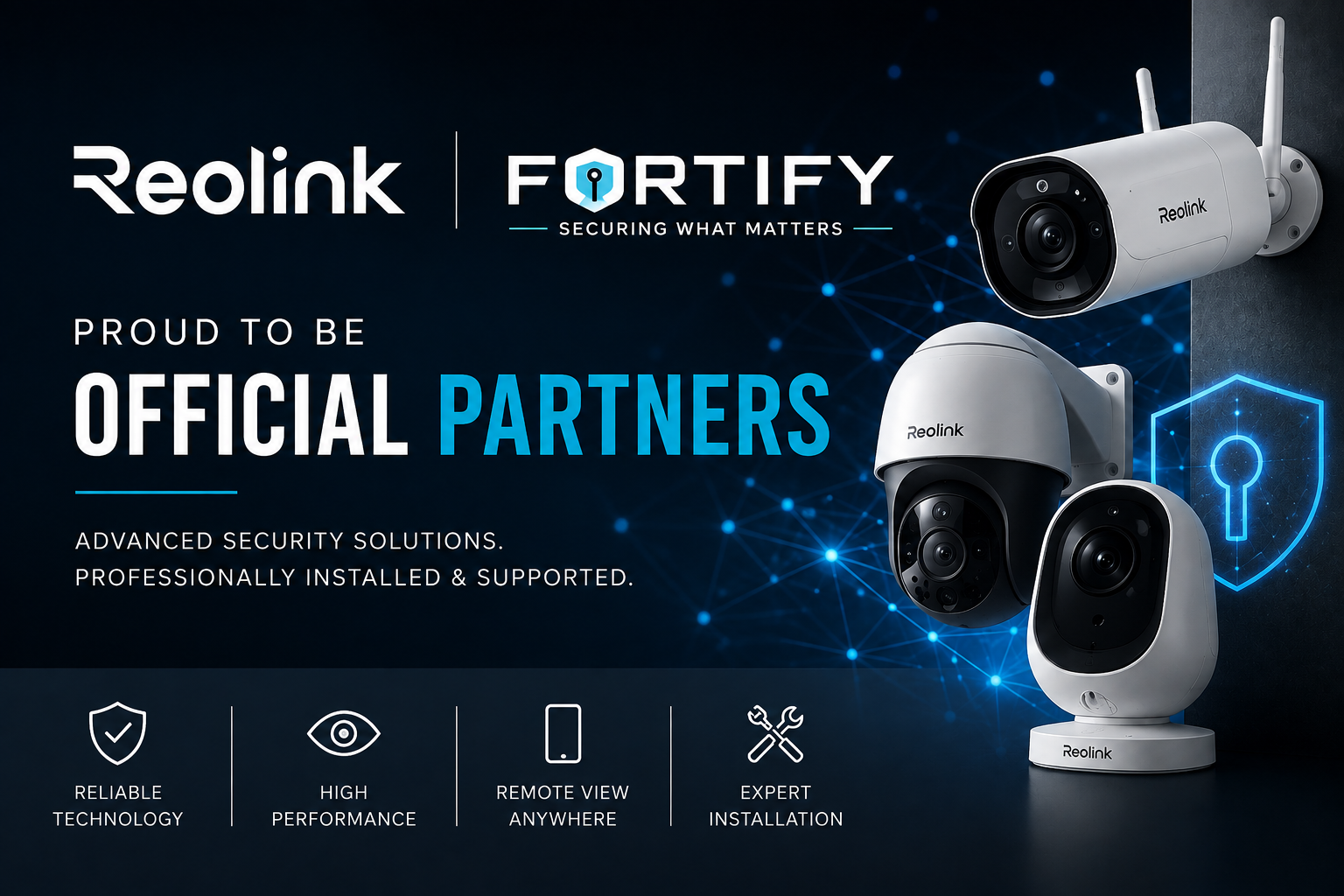 Fortify Security Systems Is Now an Official Reolink Partner